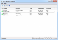 SterJo Wireless Passwords screenshot